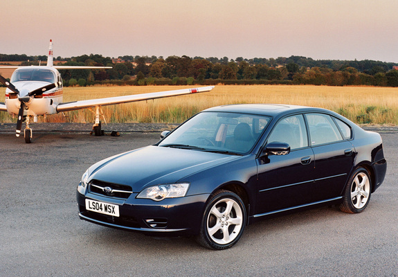 Subaru Legacy UK-spec 2003–06 photos