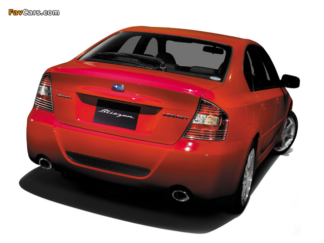 Subaru Legacy Blitzen 2003–06 pictures (640 x 480)
