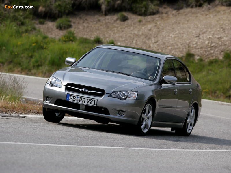 Subaru Legacy 2.0R 2003–06 pictures (800 x 600)