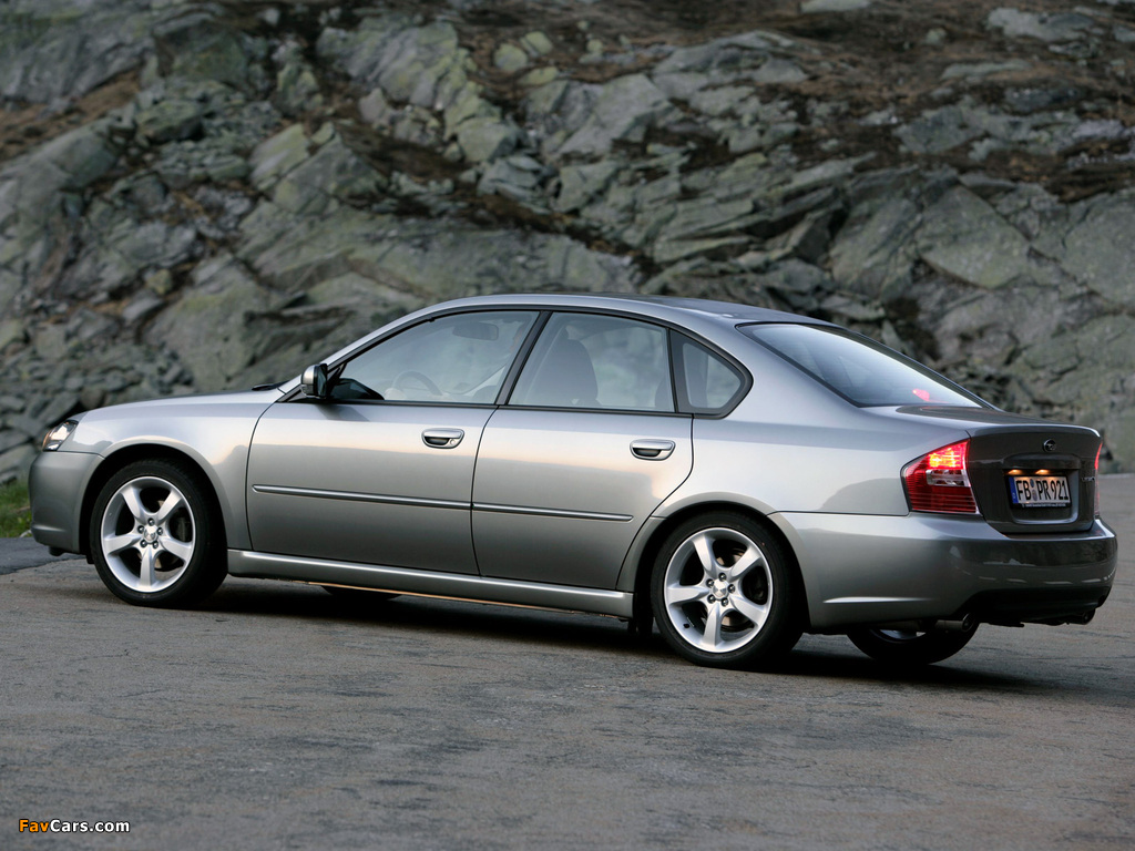 Subaru Legacy 2.0R 2003–06 pictures (1024 x 768)