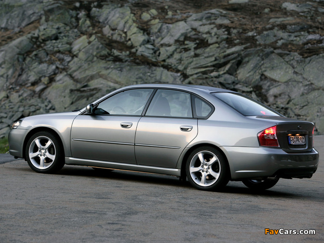 Subaru Legacy 2.0R 2003–06 pictures (640 x 480)