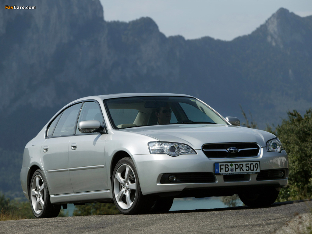 Subaru Legacy 3.0R 2003–06 pictures (1024 x 768)