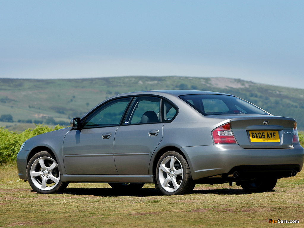 Subaru Legacy UK-spec 2003–06 pictures (1024 x 768)