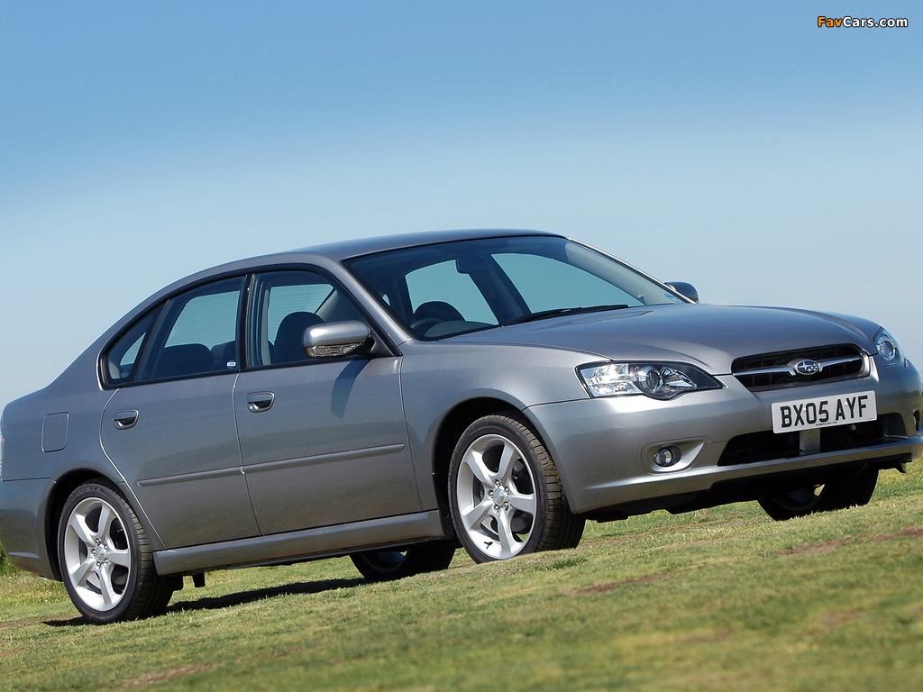 Subaru Legacy UK-spec 2003–06 pictures (1024 x 768)