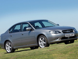 Subaru Legacy UK-spec 2003–06 pictures