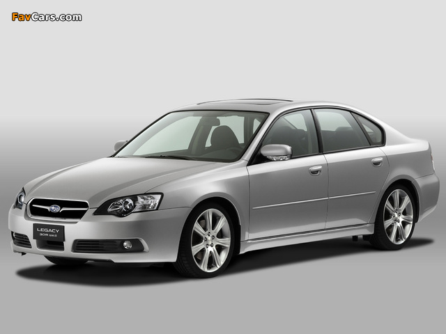 Subaru Legacy 3.0R spec.B 2003–06 pictures (640 x 480)