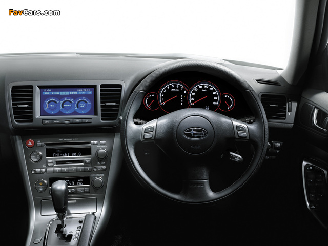 Subaru Legacy B4 2003–06 pictures (640 x 480)