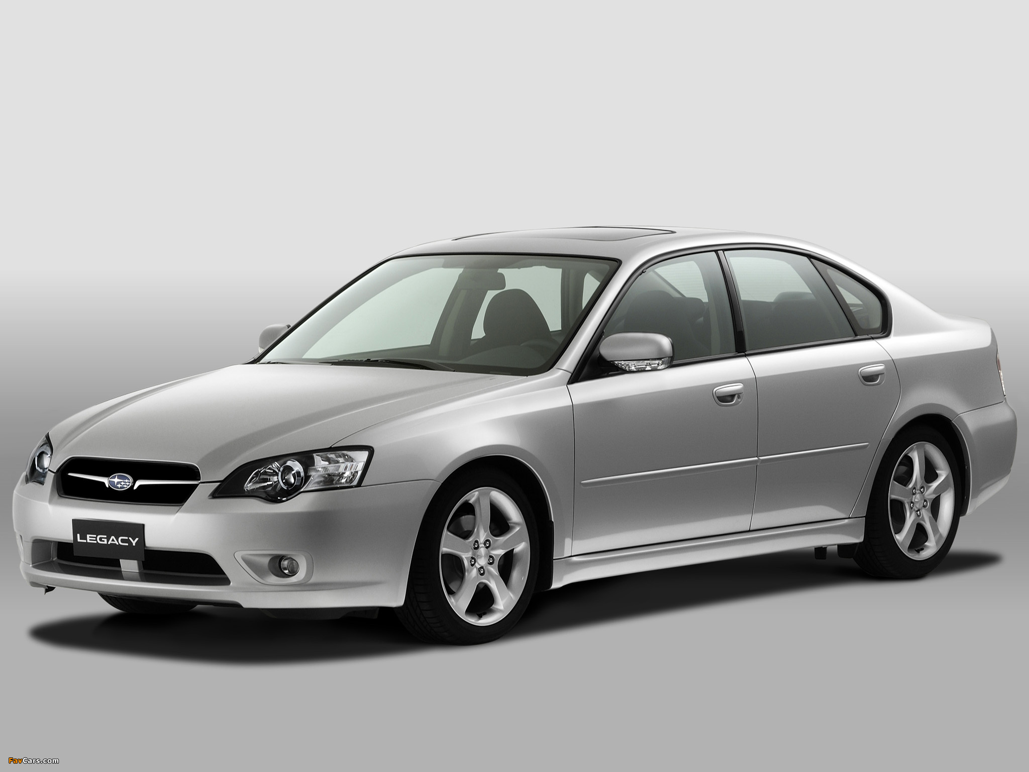 Subaru Legacy 2.5i 2003–06 wallpapers (2048 x 1536)