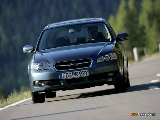 Subaru Legacy 3.0R spec.B Station Wagon 2003–06 wallpapers (640 x 480)