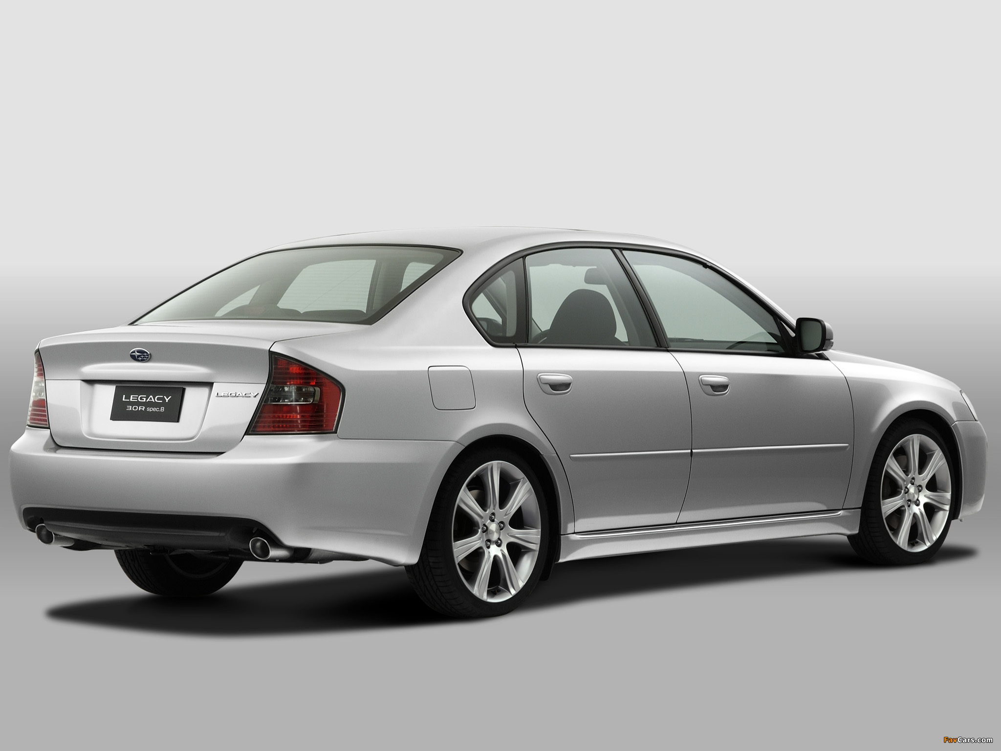 Subaru Legacy 3.0R spec.B 2003–06 wallpapers (2048 x 1536)