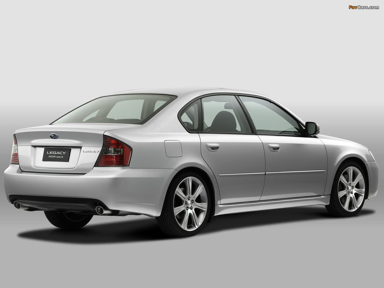 Subaru Legacy 3.0R spec.B 2003–06 wallpapers (1280 x 960)