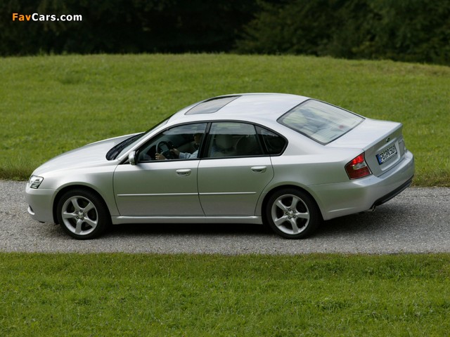 Subaru Legacy 3.0R 2003–06 wallpapers (640 x 480)