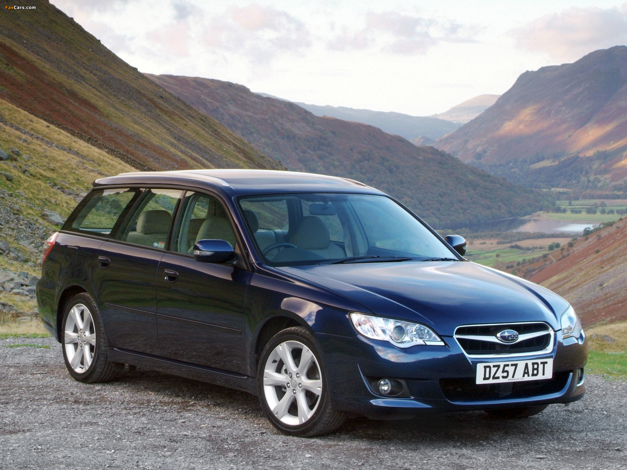 Subaru Legacy Station Wagon UK-spec 2006–09 images (2048 x 1536)