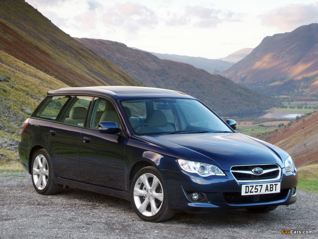 Subaru Legacy Station Wagon UK-spec 2006–09 images (1024 x 768)