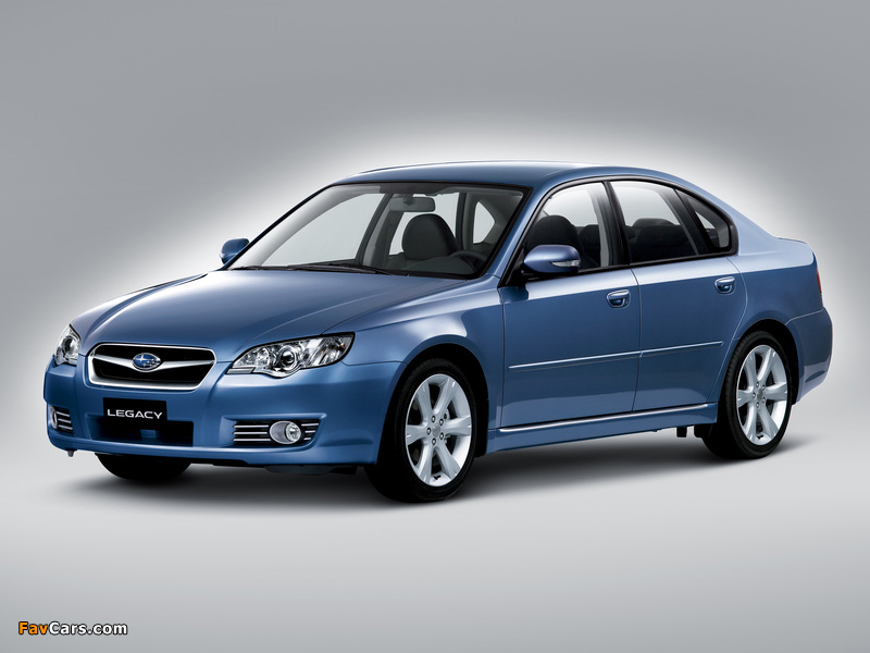 Subaru Legacy 3.0R 2006–09 images (800 x 600)