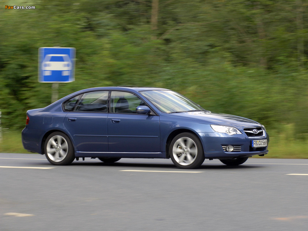 Subaru Legacy 3.0R 2006–09 photos (1024 x 768)