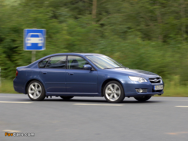 Subaru Legacy 3.0R 2006–09 photos (640 x 480)