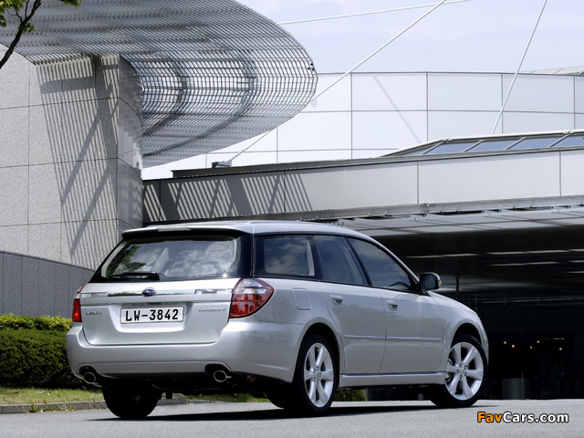 Subaru Legacy 3.0R Station Wagon 2006–09 photos (640 x 480)