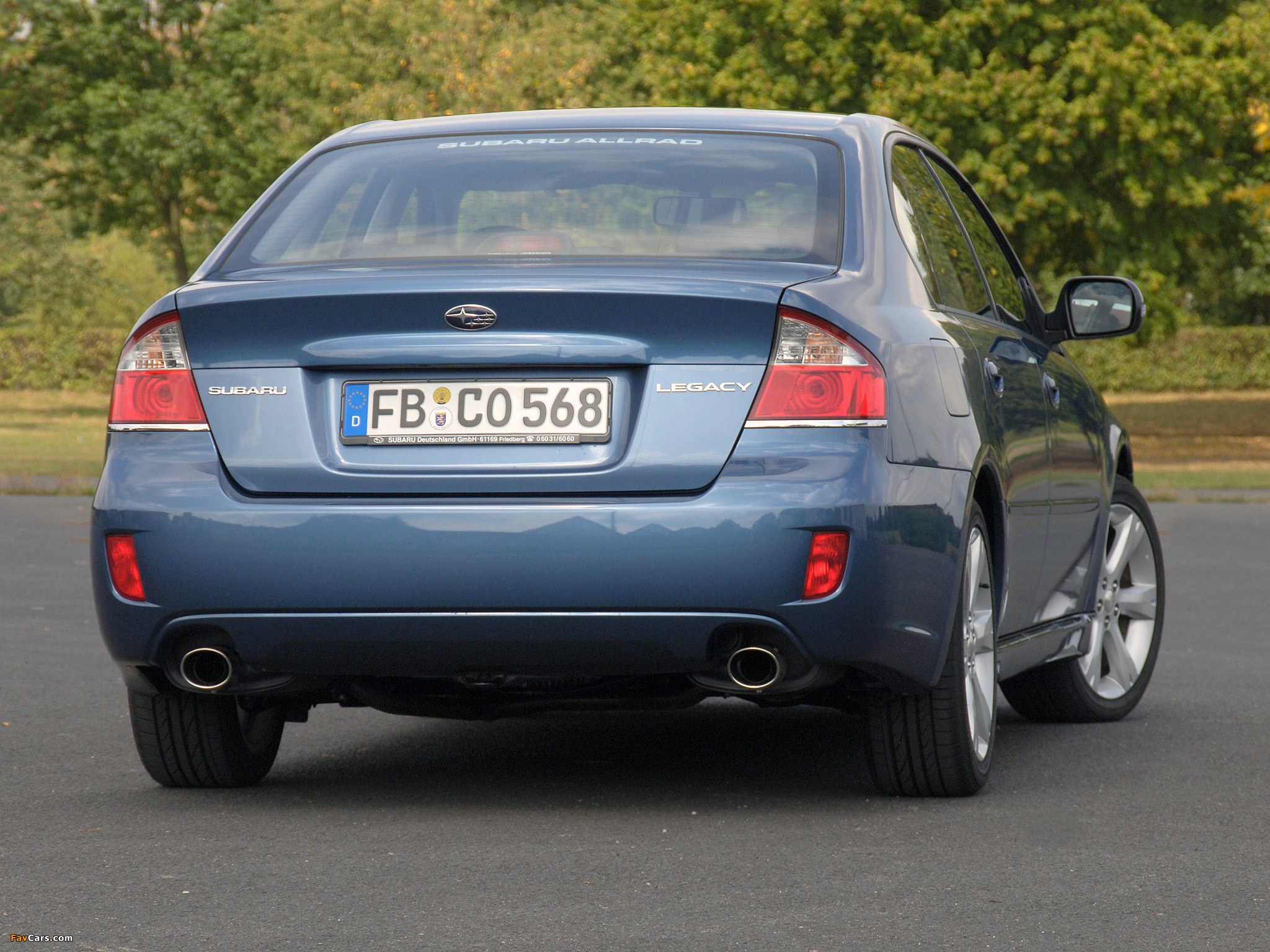 Subaru Legacy 3.0R 2006–09 pictures (2048 x 1536)