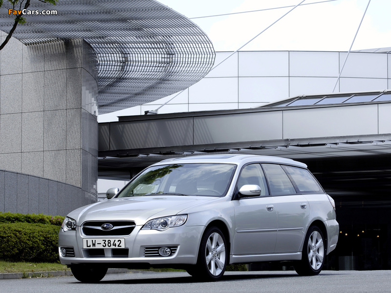 Subaru Legacy 3.0R Station Wagon 2006–09 pictures (800 x 600)