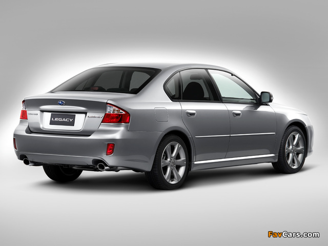 Subaru Legacy 2.5i 2006–09 wallpapers (640 x 480)