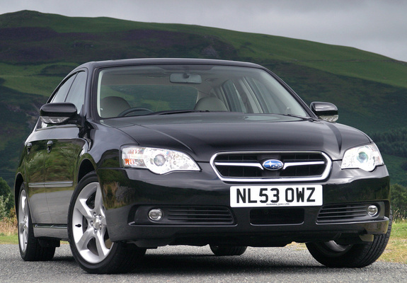 Subaru Legacy UK-spec 2006–09 wallpapers