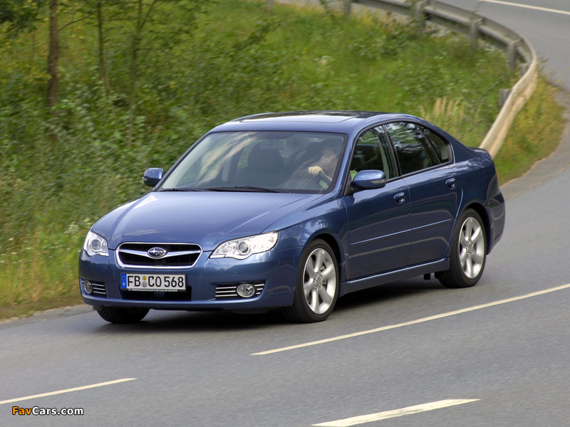 Subaru Legacy 3.0R 2006–09 wallpapers (800 x 600)