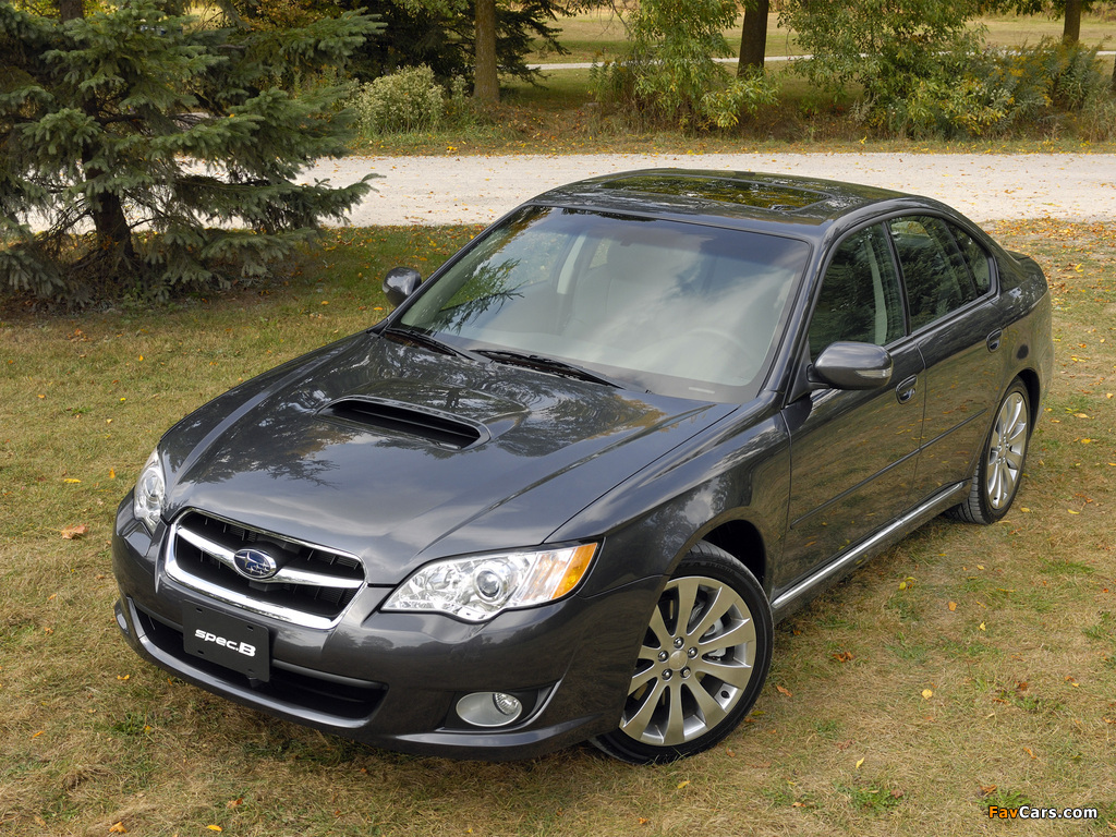 Subaru Legacy 3.0R spec.B US-spec 2007–09 images (1024 x 768)