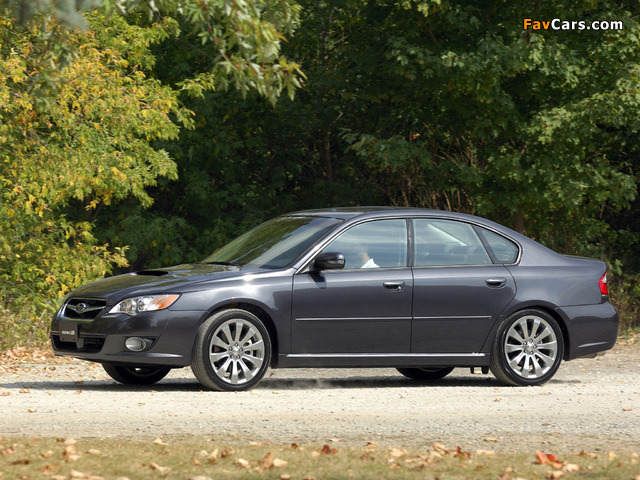 Subaru Legacy 3.0R spec.B US-spec 2007–09 photos (640 x 480)