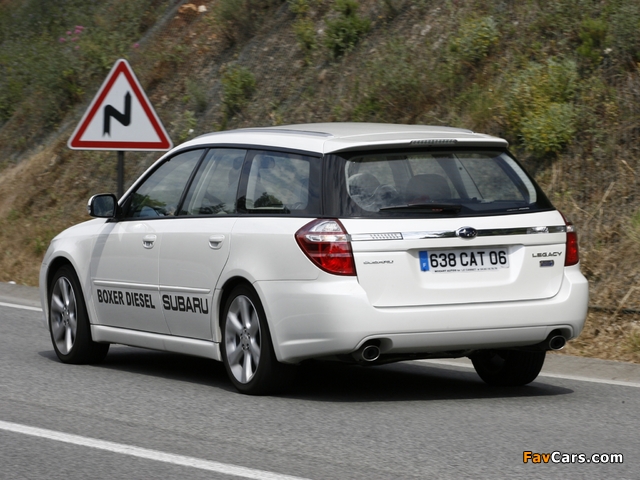 Subaru Legacy 2.0D Station Wagon 2008–09 images (640 x 480)
