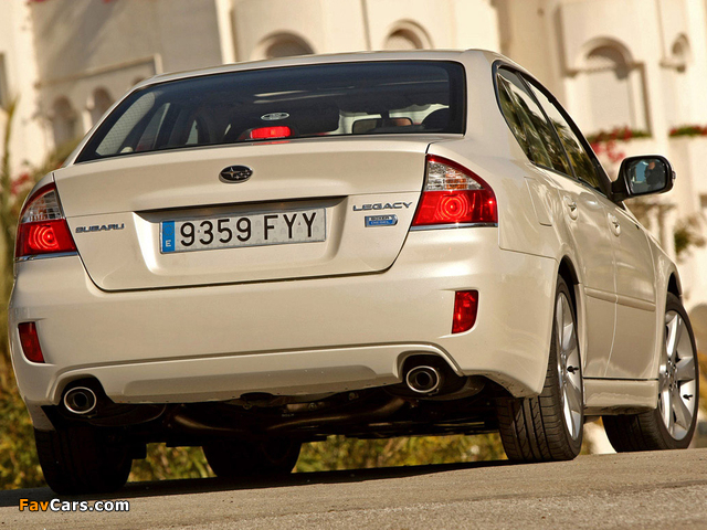 Subaru Legacy 2.0D 2008–09 images (640 x 480)