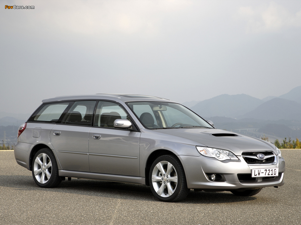 Subaru Legacy 2.0D Station Wagon 2008–09 images (1024 x 768)