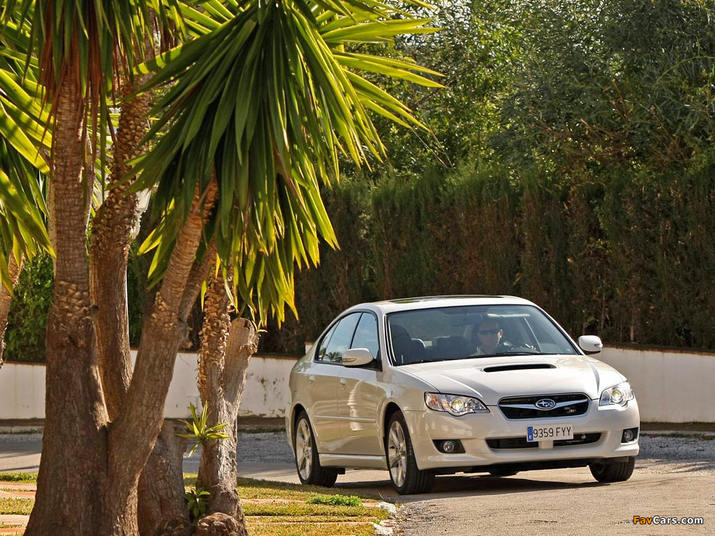 Subaru Legacy 2.0D 2008–09 photos (1024 x 768)