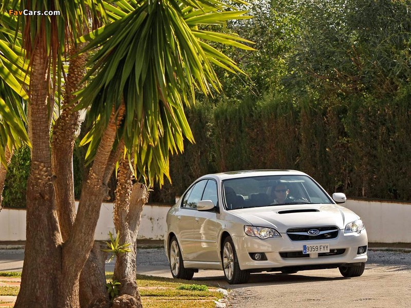 Subaru Legacy 2.0D 2008–09 photos (800 x 600)