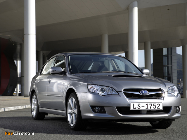 Subaru Legacy 2.0D 2008–09 pictures (640 x 480)