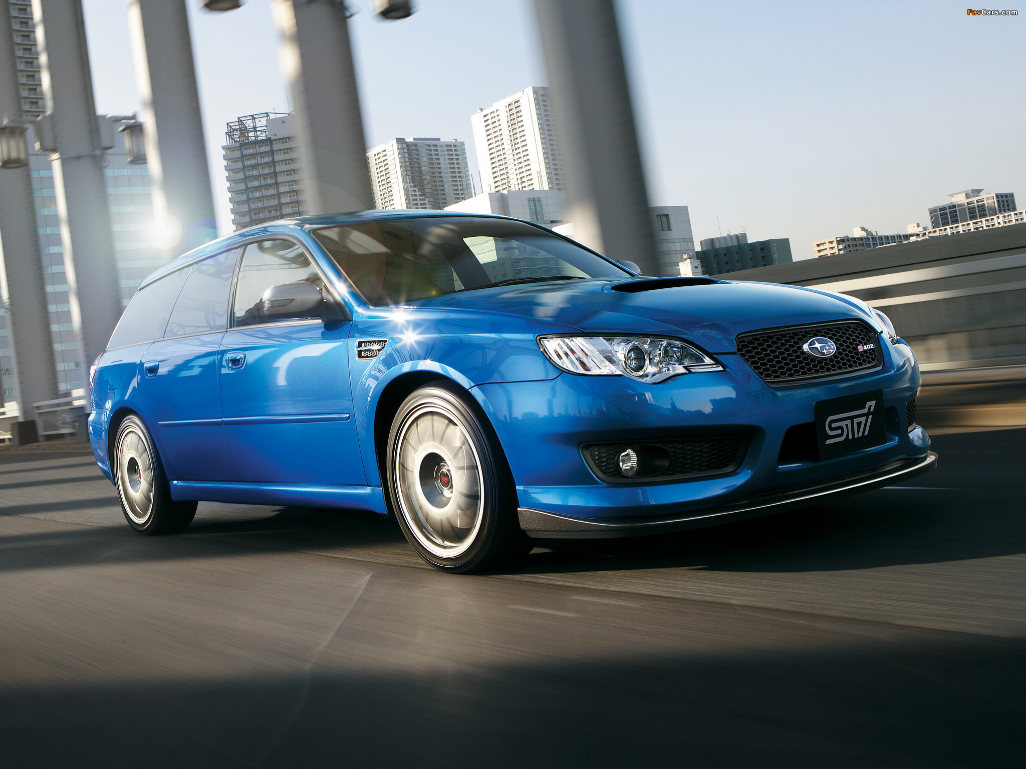 Subaru Legacy STi S402 Station Wagon 2008 wallpapers (2048 x 1536)