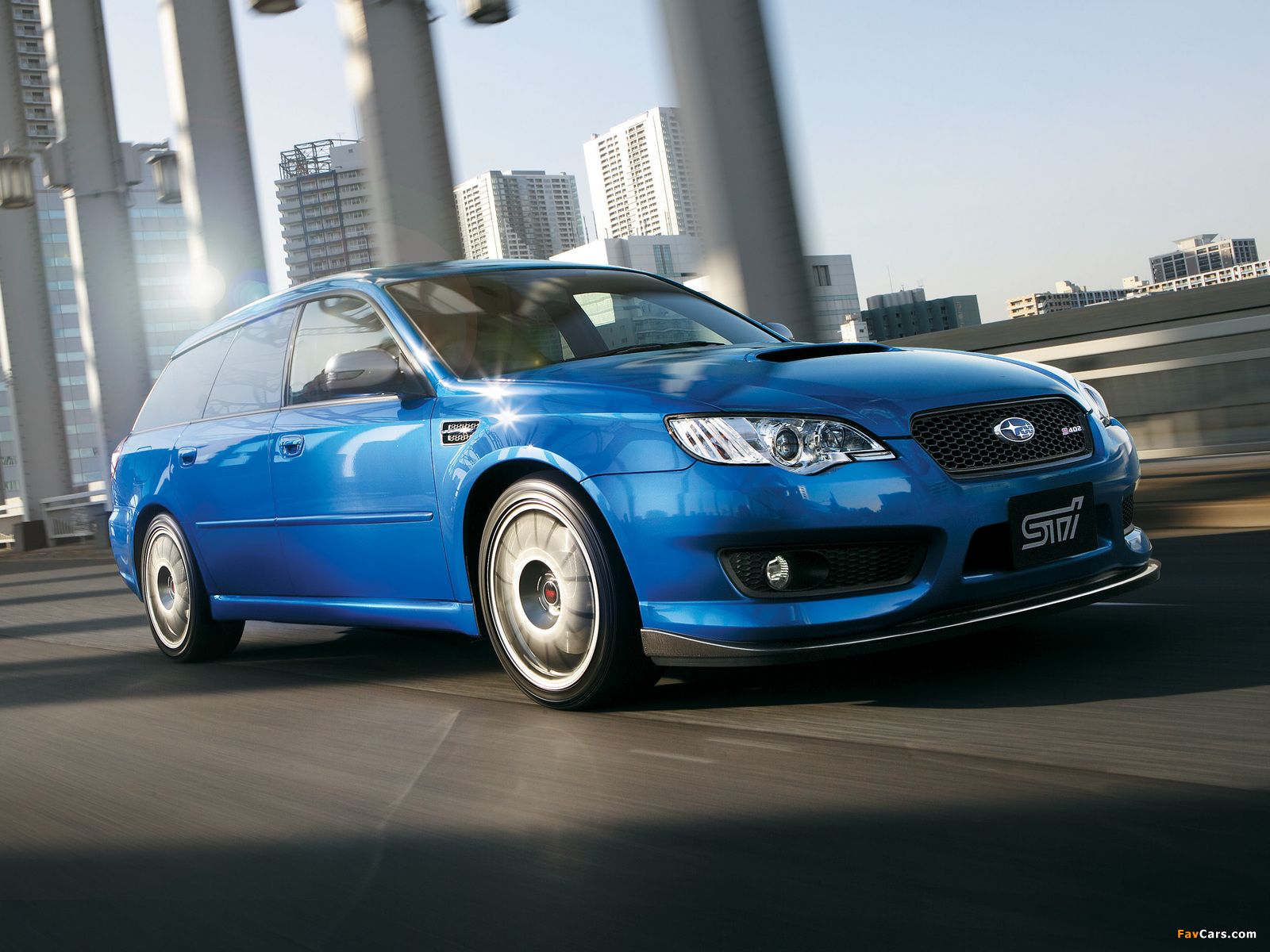 Subaru Legacy STi S402 Station Wagon 2008 wallpapers (1600 x 1200)