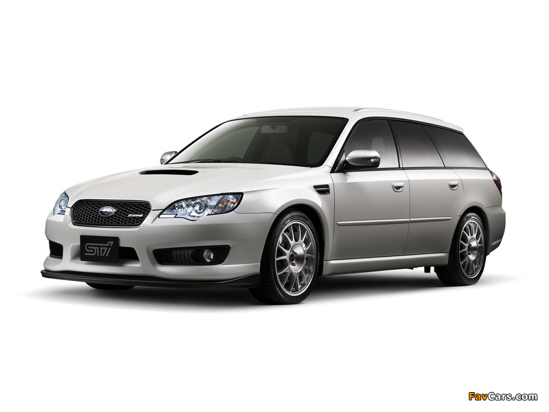 Subaru Legacy STi S402 Station Wagon 2008 wallpapers (800 x 600)