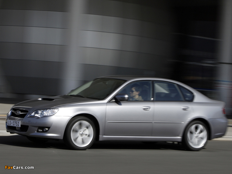 Subaru Legacy 2.0D 2008–09 wallpapers (800 x 600)