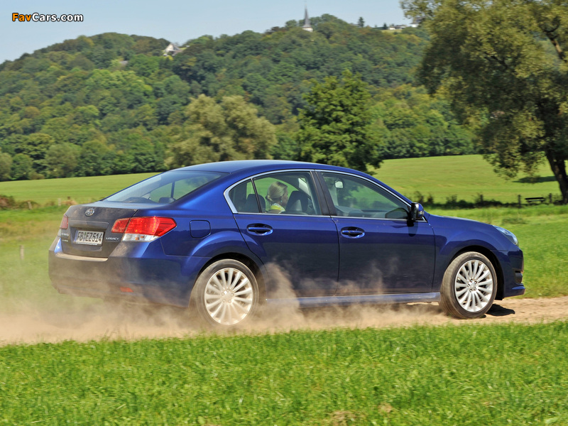 Subaru Legacy (BM) 2009–12 images (800 x 600)