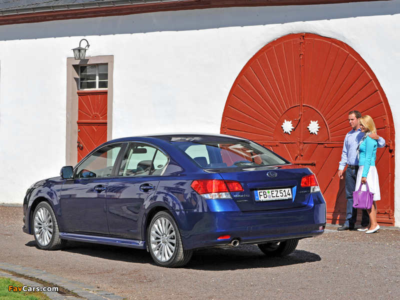 Subaru Legacy (BM) 2009–12 images (800 x 600)