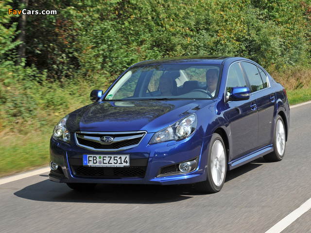 Subaru Legacy (BM) 2009–12 images (640 x 480)