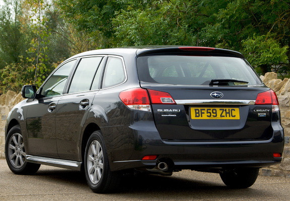 Subaru Legacy Wagon 2.0D UK-spec (BR) 2009–12 photos