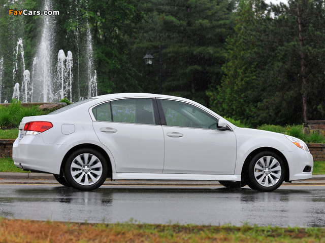 Subaru Legacy 3.6R US-spec (BM) 2009–12 pictures (640 x 480)