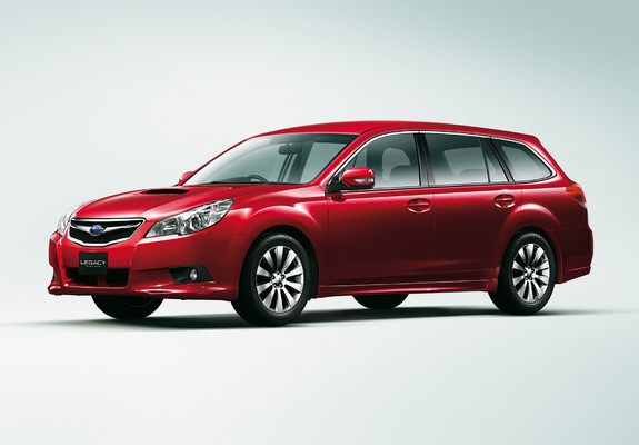 Subaru Legacy 2.5 GT-L Touring Wagon (BR) 2009–12 pictures