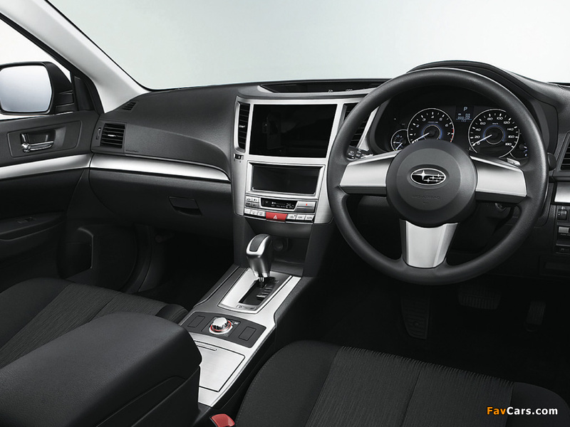 Subaru Legacy 2.5i Touring Wagon (BR) 2009–12 pictures (800 x 600)