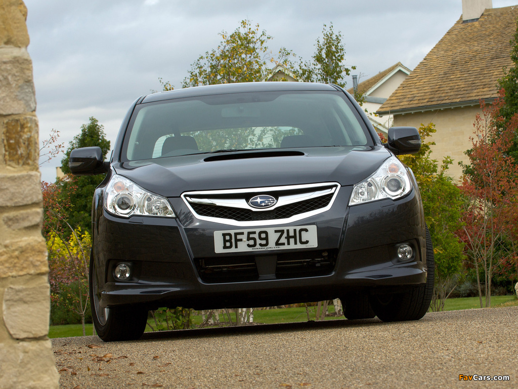 Subaru Legacy Wagon 2.0D UK-spec (BR) 2009–12 wallpapers (1024 x 768)