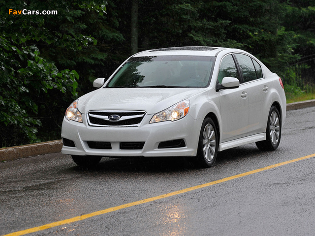 Subaru Legacy 3.6R US-spec (BM) 2009–12 wallpapers (640 x 480)