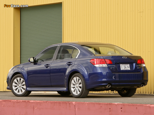 Subaru Legacy 3.6R US-spec (BM) 2009–12 wallpapers (640 x 480)