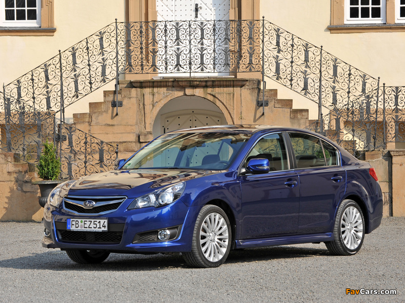 Subaru Legacy (BM) 2009–12 wallpapers (800 x 600)